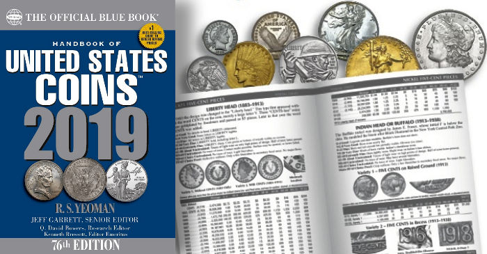 free blue book coin values
